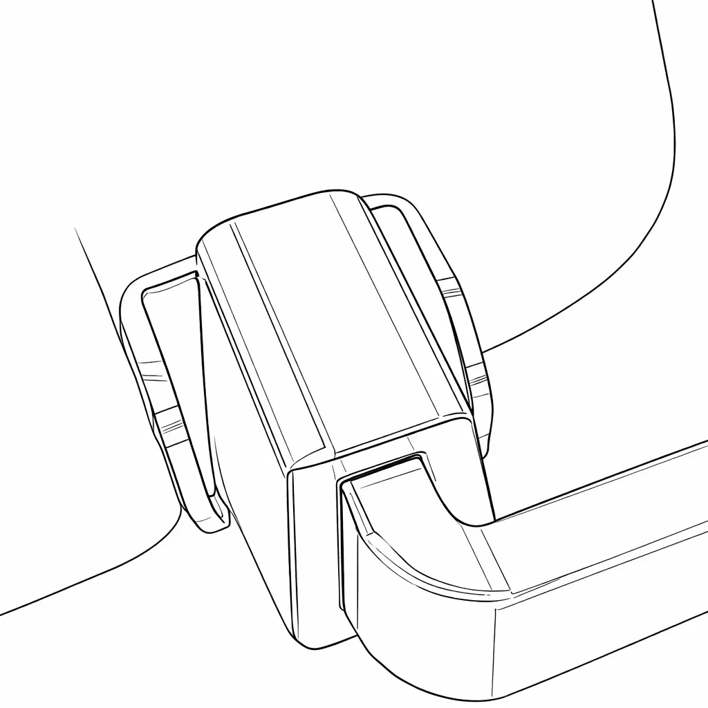 Triumph Tiger 955i 885i pannier bump stop fitment sketch