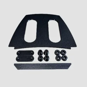 Triumph Tiger 885i and 955i luggage restoration kit including anti-rattle pad, rear strip, side stops and replacement rubber feet